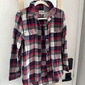 Madewell Classic fit Size M plaid shirt